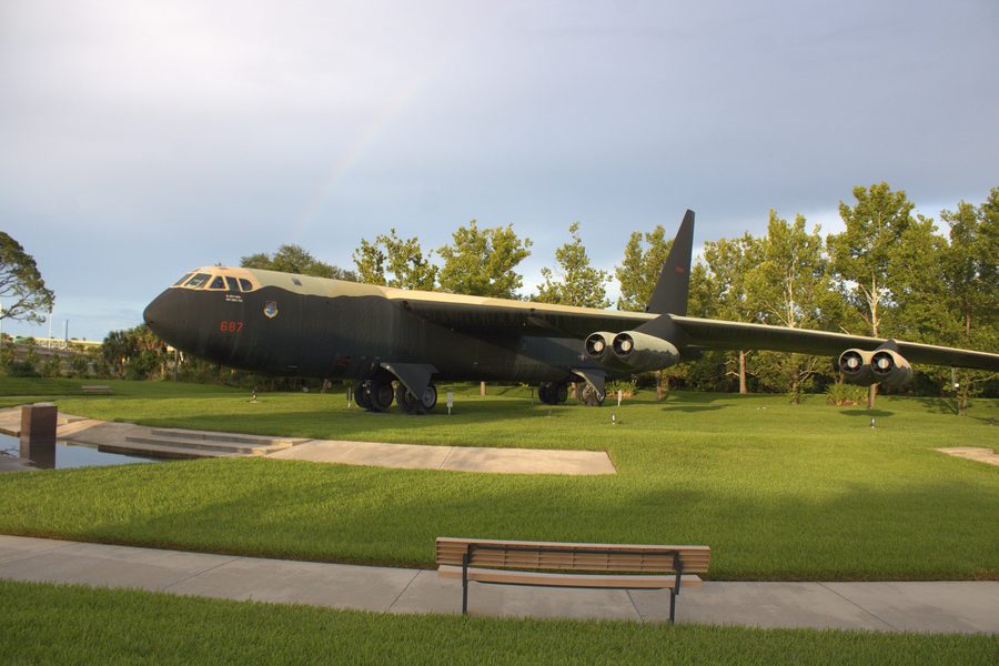 B-52 bomber “Challenger” in B-52 Memorial Park