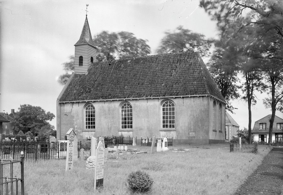 Dutch Reformed Church in Adorp, seen from the southeast