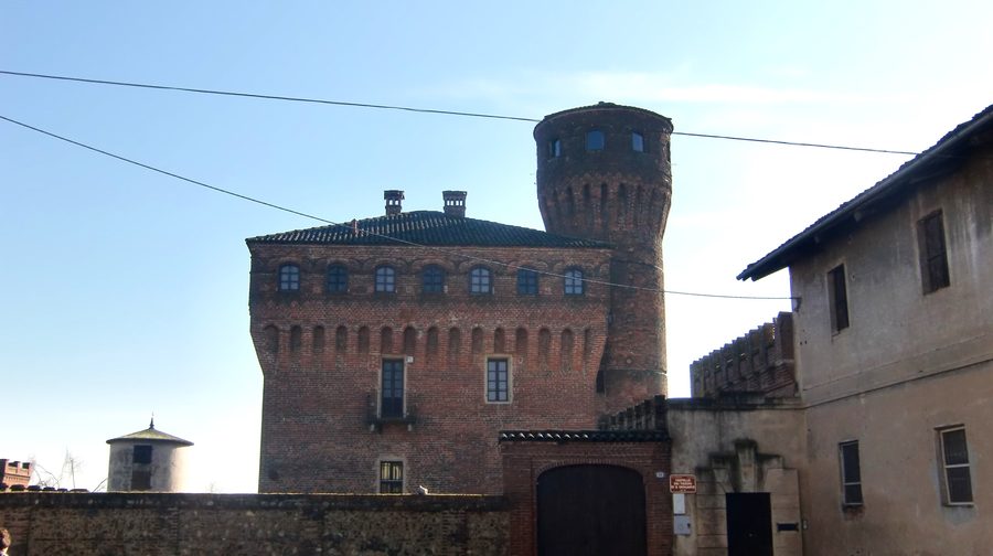 Castello Tizzoni in San Genuario, a hamlet of the municipality of Crescentino
