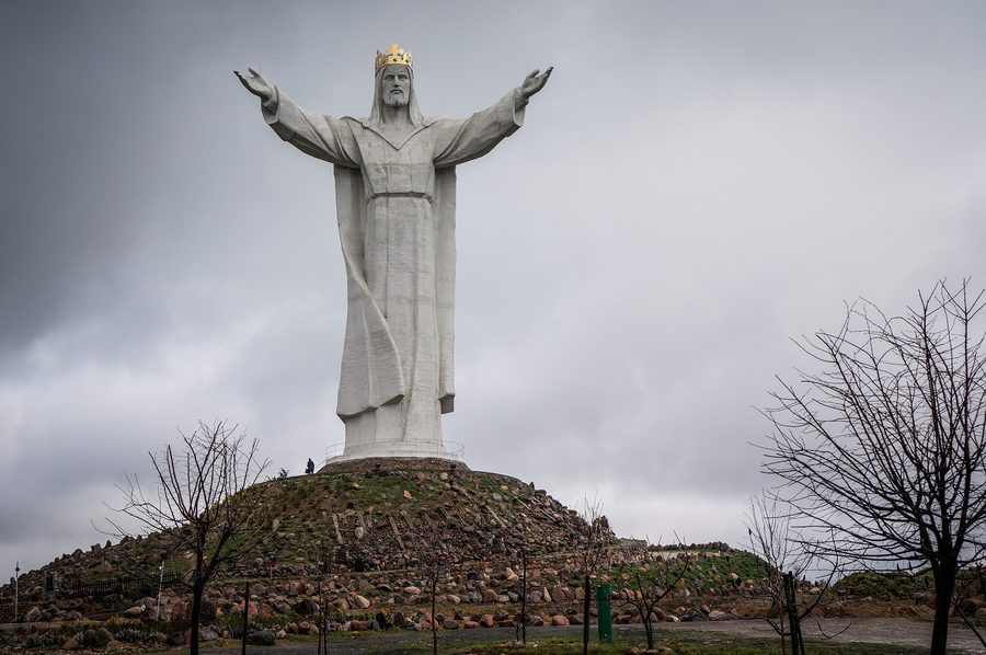 Christ the King monument in Åšwiebodzin