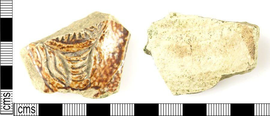 Fragment of a Frechen Bartmann jug from the 17th century