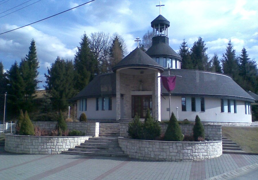 Roman Catholic church in Malcov in Slovakia