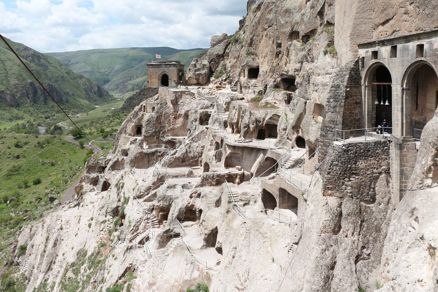 Vardzia monastery landscape in Samtskhe-Javakheti