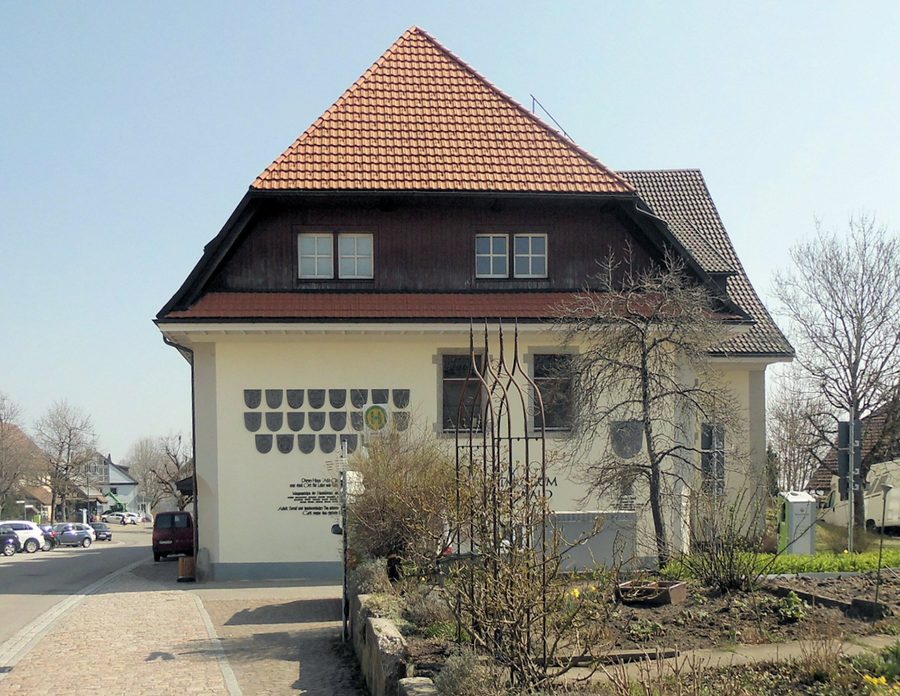 West side of the Hotzenwald local history museum in Görwihl