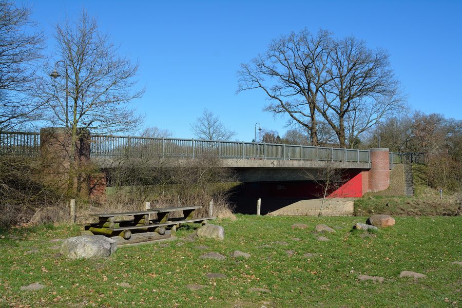 The Stör Bridge in Willenscharen over the Stör