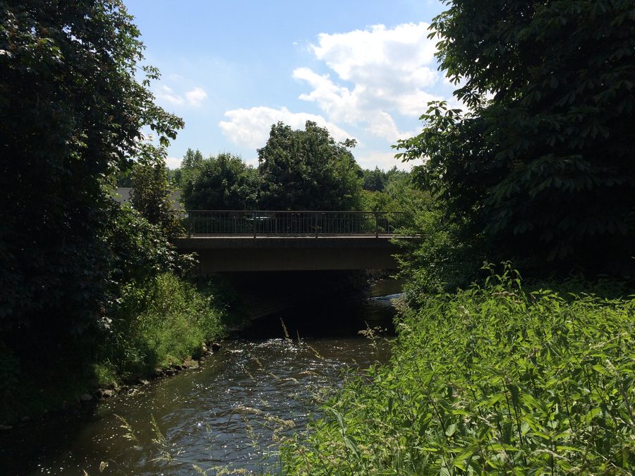 The Wurm in Wurmauenpark in Geilenkirchen