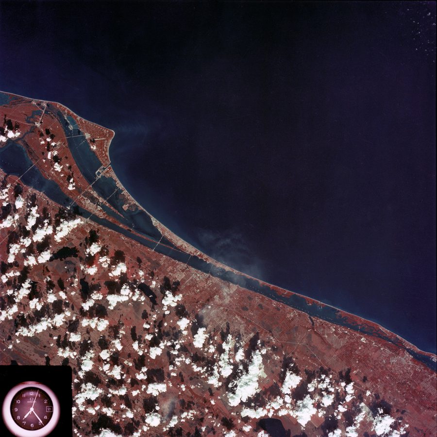 Aerial view of Florida’s Atlantic coast in the Vero Beach area