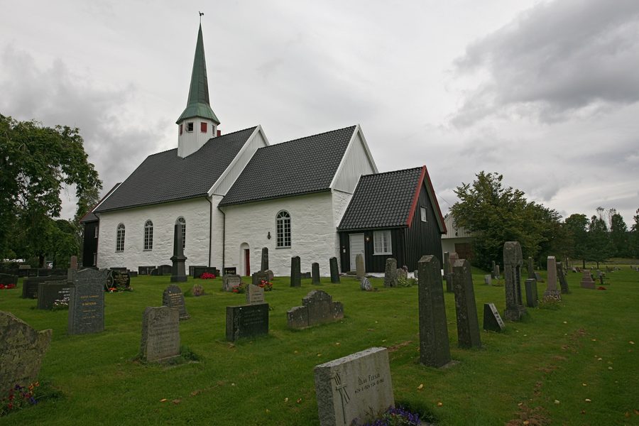 Våler Church in Østfold, Norway