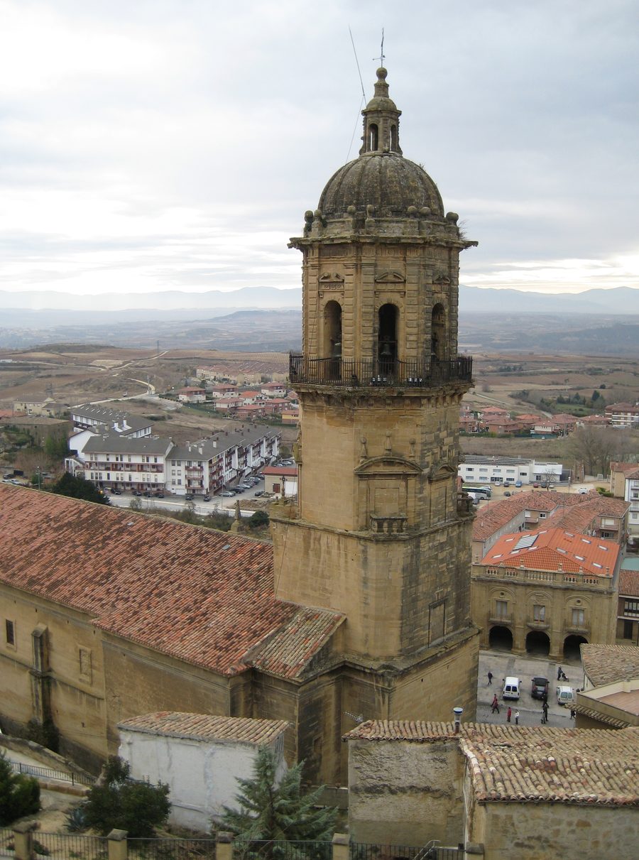 View of Labastida and the landscapes of La Rioja Alavesa