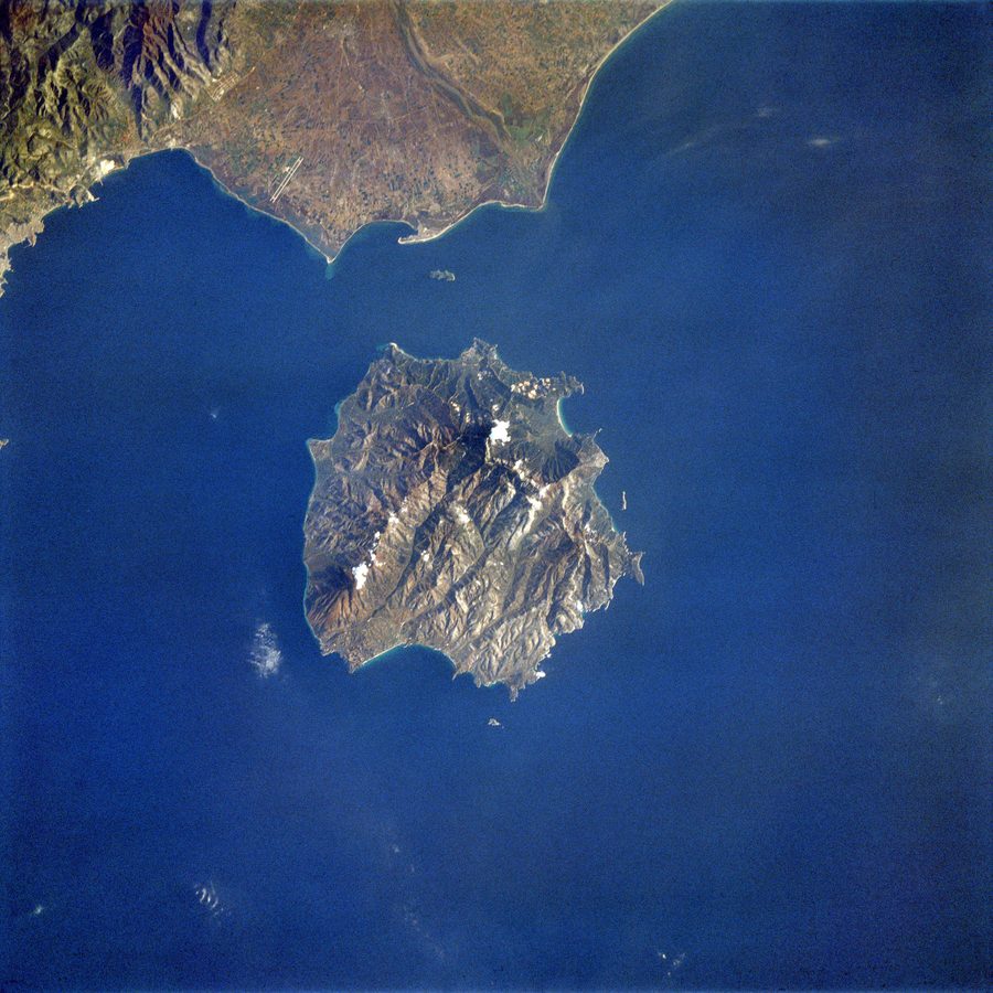 Thasos from above
