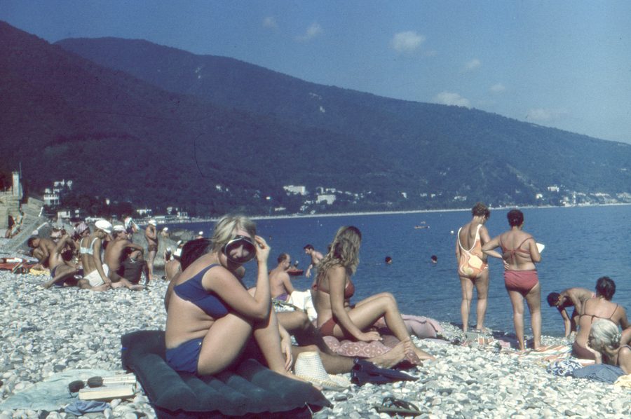 Beach in Gagra