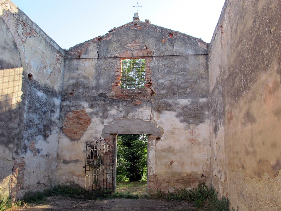 Ruins of the former church of San Pietro in Balconevisi