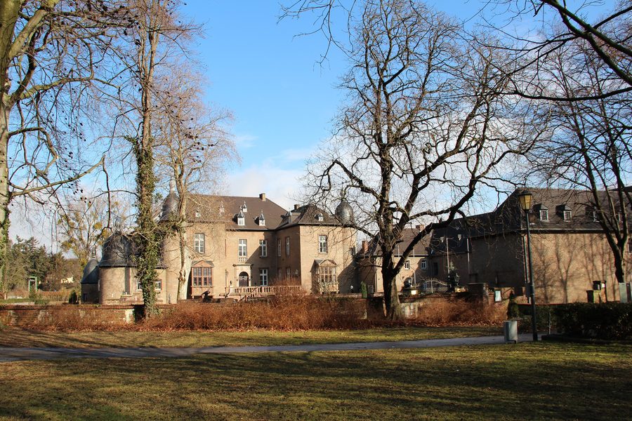 Nörvenich Castle in the Düren district, North Rhine-Westphalia