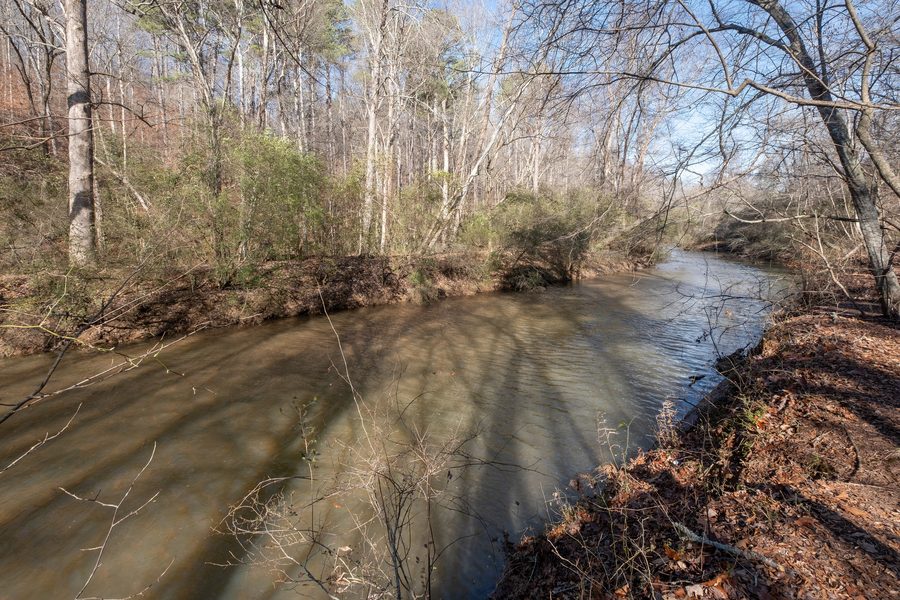 The Alcovy River in Freeman's Mill Park in Gwinnett County, Georgia