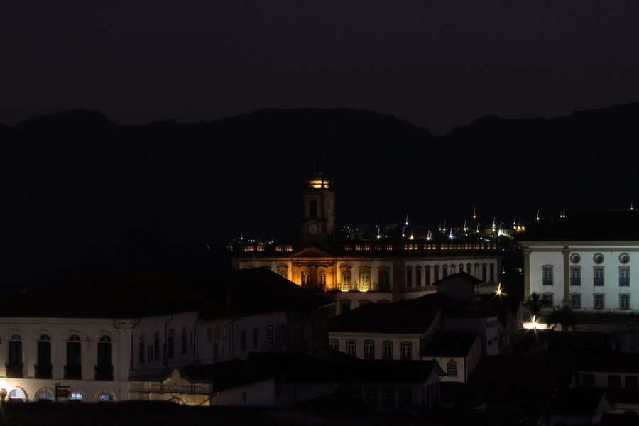 Colonial-era building in Ouro Preto, Minas Gerais.