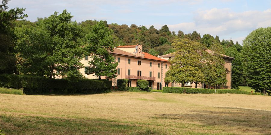Historic building in the park of Villa Demidoff near Pratolino
