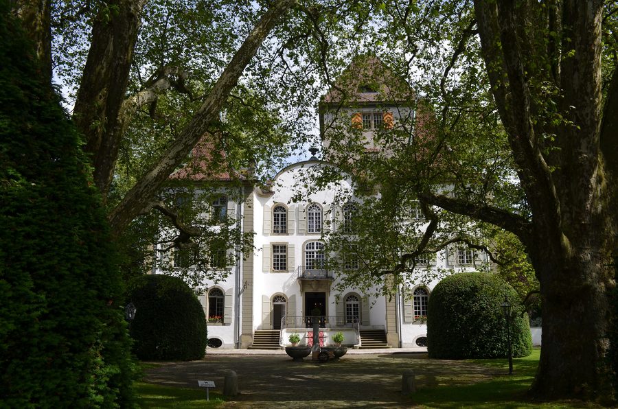 Jegenstorf Castle in the canton of Bern