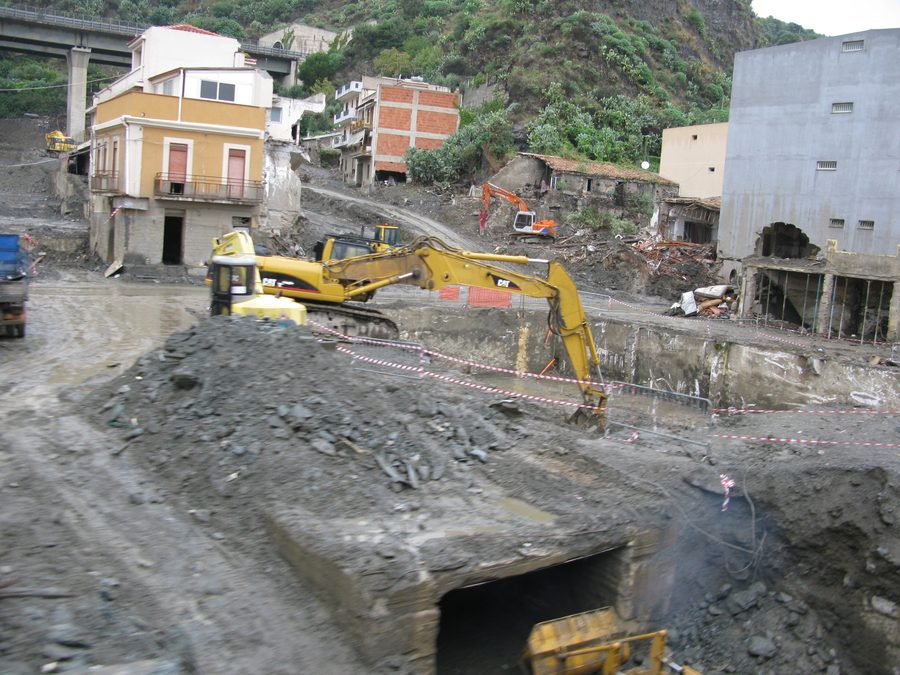 Coastal area between Scaletta Zanclea and Giampilieri Marina in Sicily