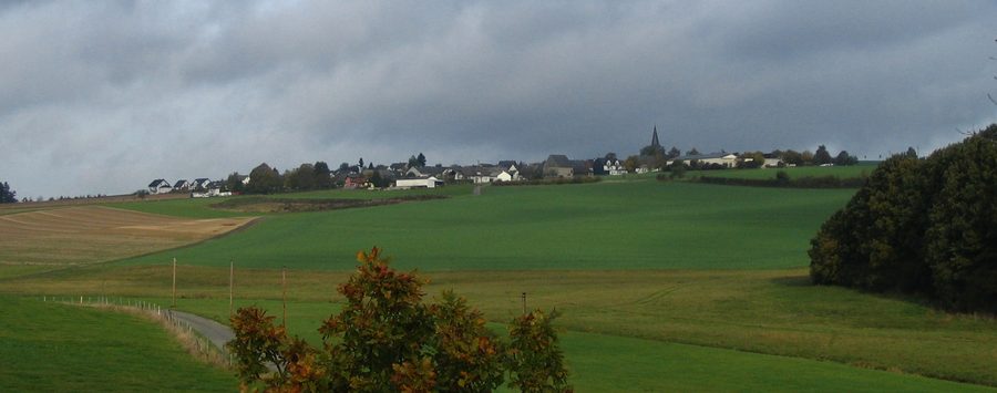Southeast view of Riegenroth in the Hunsrück