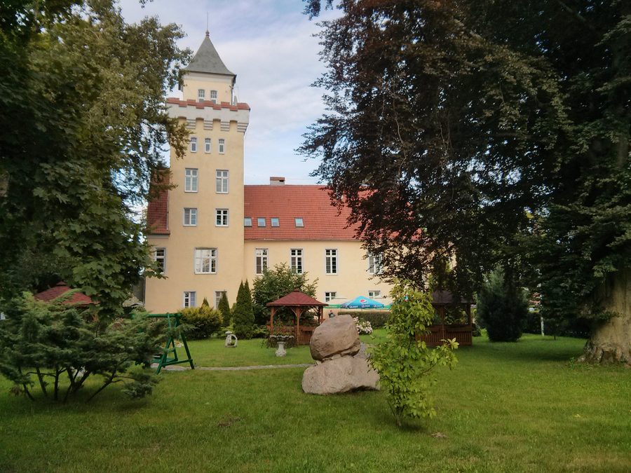 Palace in Nowęcin, Poland