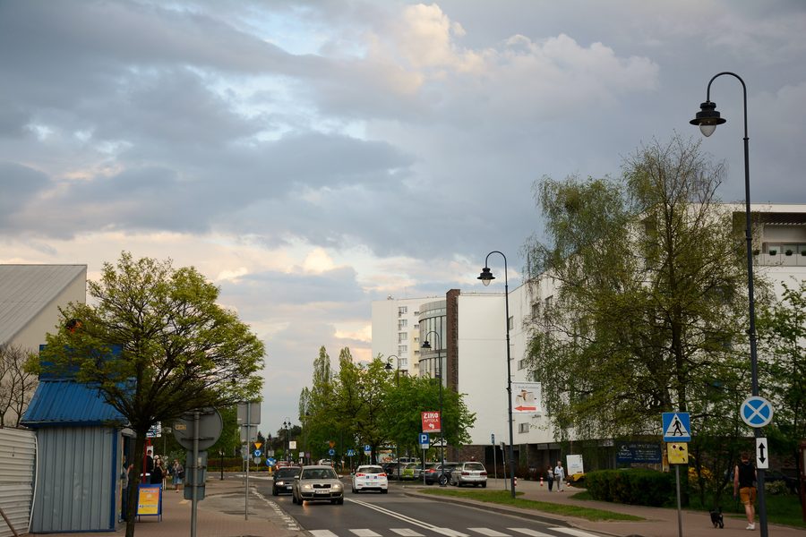 View of Legionowo in Poland