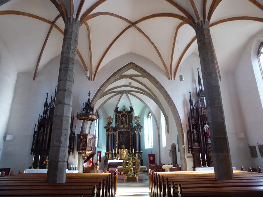 Parish church of St. George in Sankt Georgen am Walde in Upper Austria