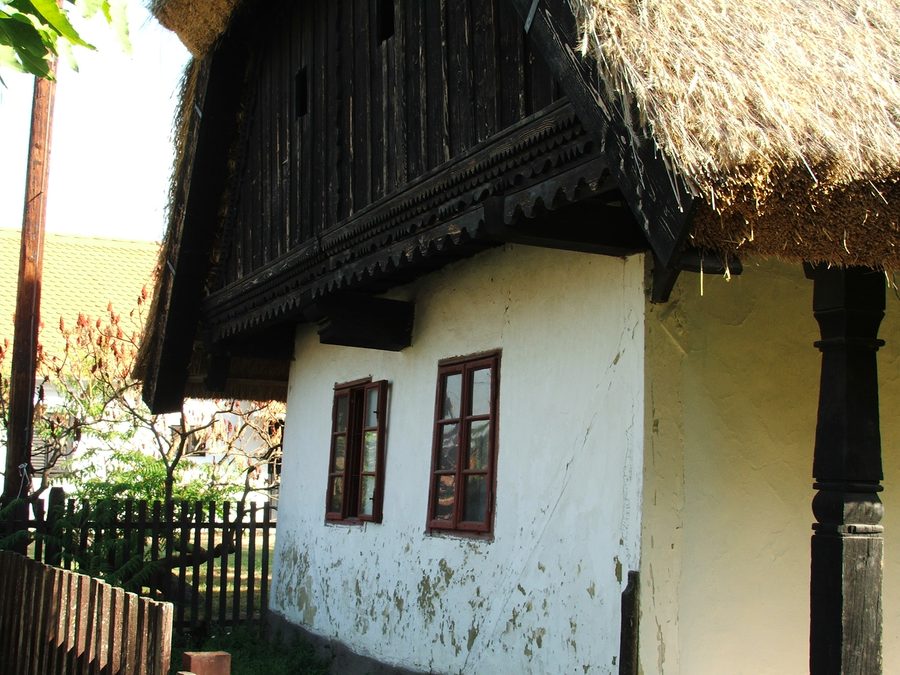 House of regional traditions in Nagydobsza, a historic rural wooden house