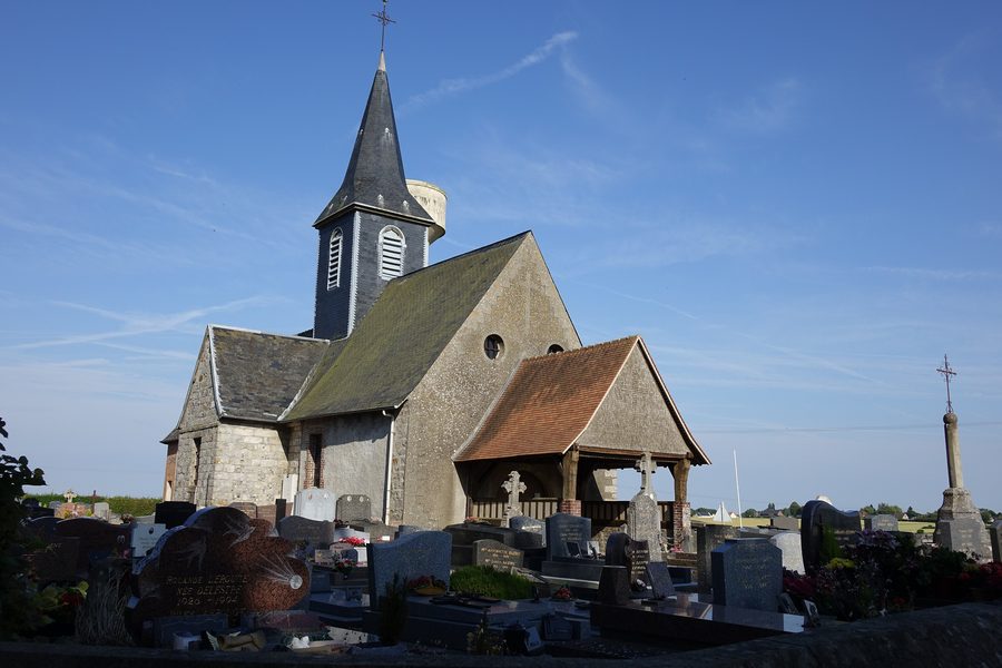 Église de Morgny-la-Pommeraye in Seine-Maritime, France