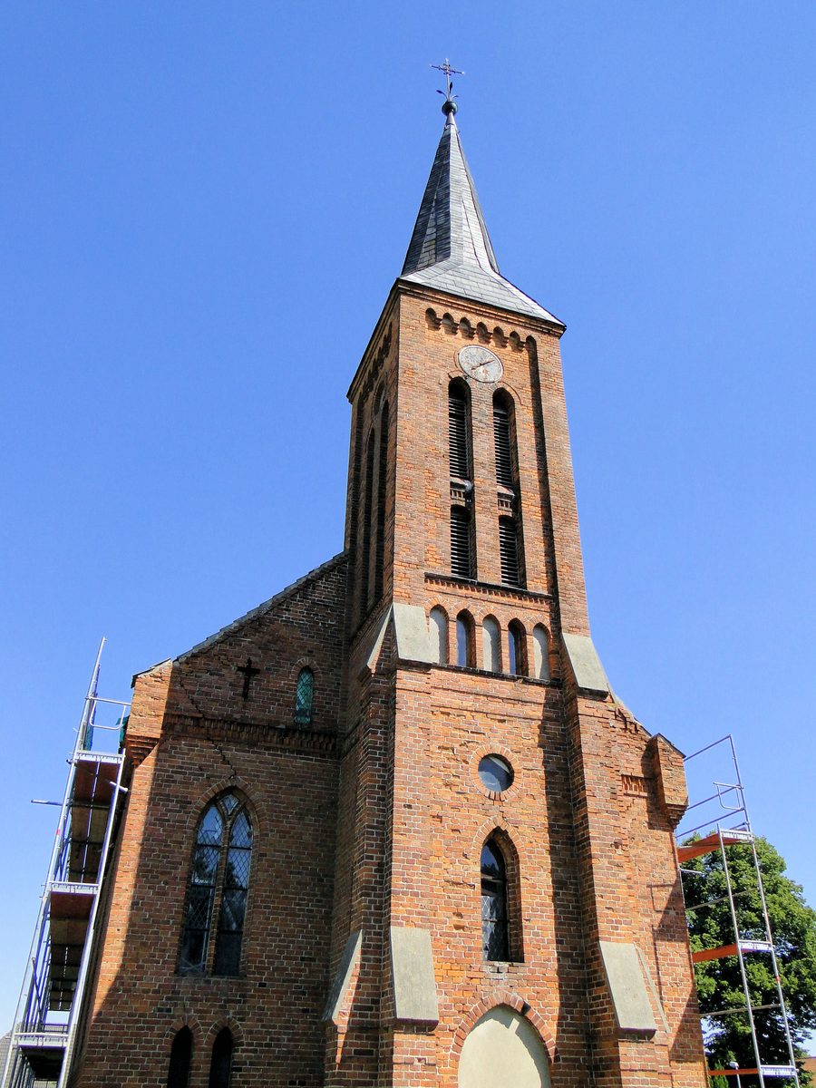 Historic church in Rosenow, Mecklenburg-Western Pomerania