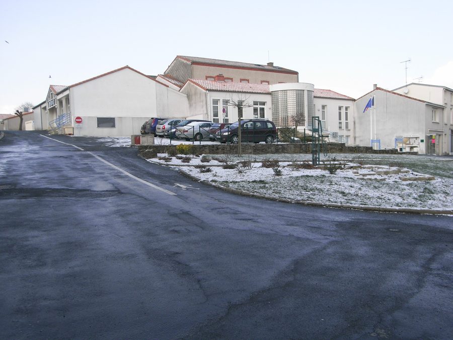 Town hall of the commune of Gesté in the department of Maine-et-Loire