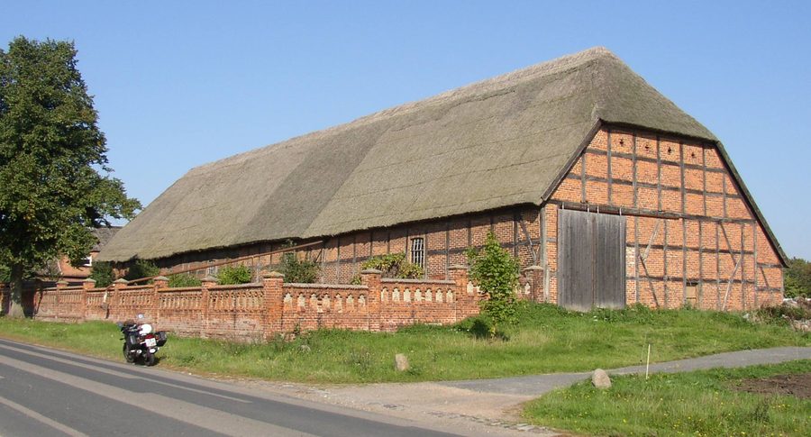Farmstead in Groß Wüstenfelde in Mecklenburg-Western Pomerania