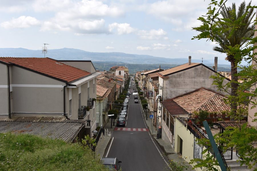 Via Roma in Pianopoli, in the province of Catanzaro